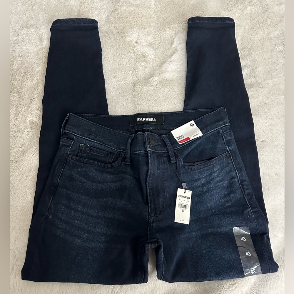 NWT Express Legging Mid Rise - 4S